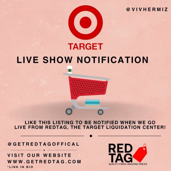 Target Other - 🔖🎯TARGET LIVE SHOWS - Like this listing to be notified when we go live🔖🎯